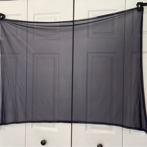 Navy Blue Sheer Sarong Swim Wrap 32” long - Picture 1 of 2